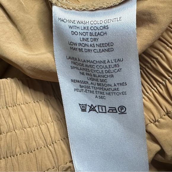 Anthropologie Pilcro cargo parachute pants small khaki tan skater urban casual - Picture 8 of 14